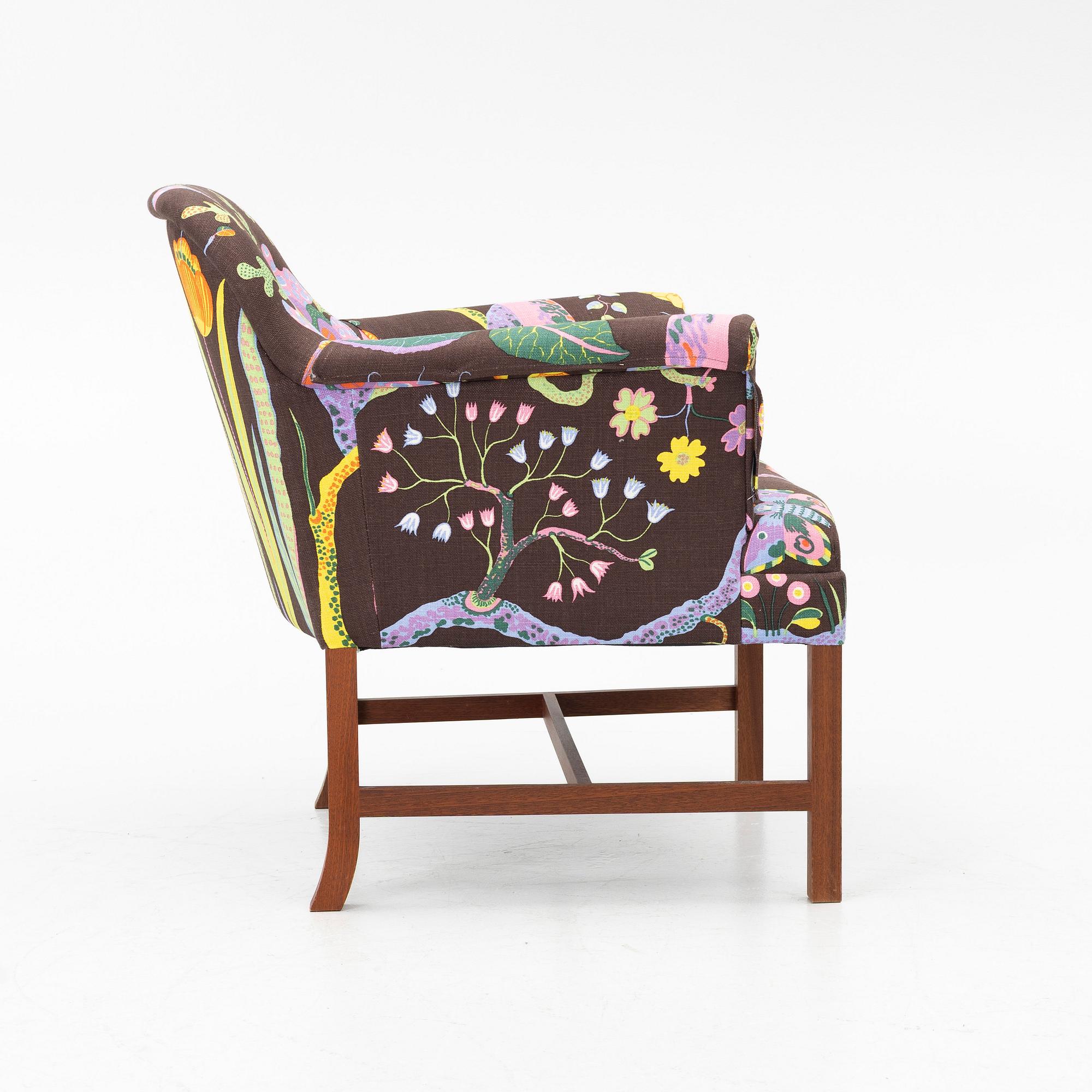 Josef Frank, Armchair, model 930, Firma Svenskt Tenn, OH Sjögren, 2023.