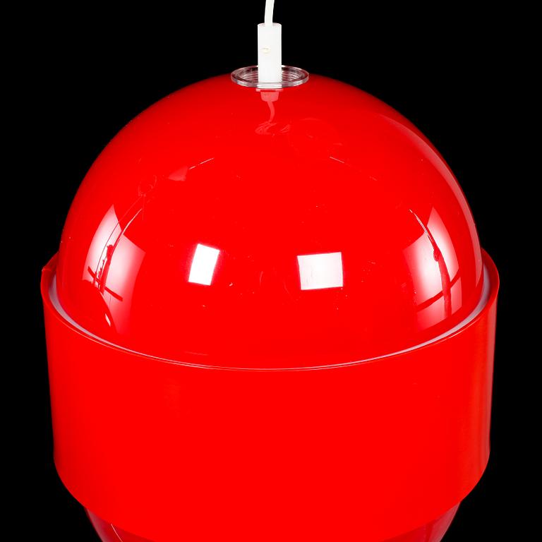 TAKLAMPOR, 2 st, "Globo ring", Uno & Östen Kristiansson, Luxus, 1970-tal.