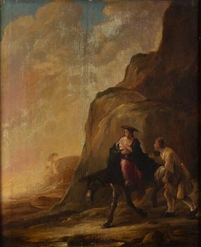 Flemish school, 16th/17th century, The Flight into Egypt.