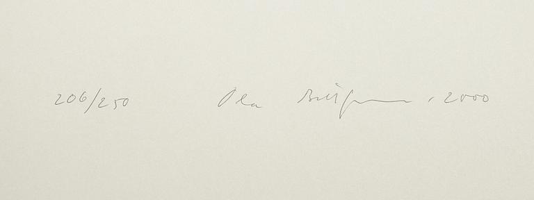 Ola Billgren, still life and book, "Måleri/Paintings".