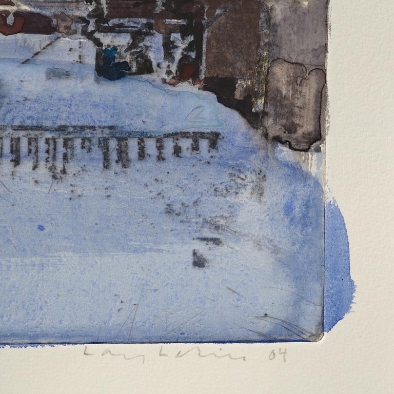 Lars Lerin, Snow.
