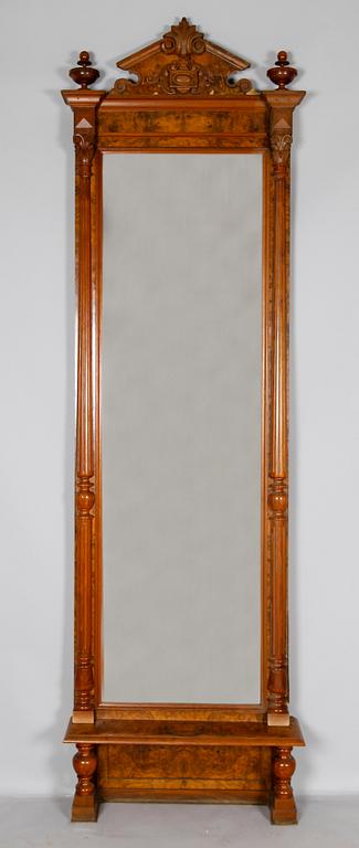 SPEGEL MED TRYMÅ, sent 1800-tal.