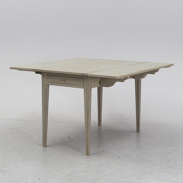 An 'Alunda' drop leaf table from Ikea, 1990's.