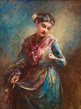 463. Egron Lundgren, Indian girl.