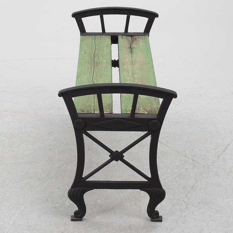 Folke Bensow, "Park bench no. 2", 20th century.