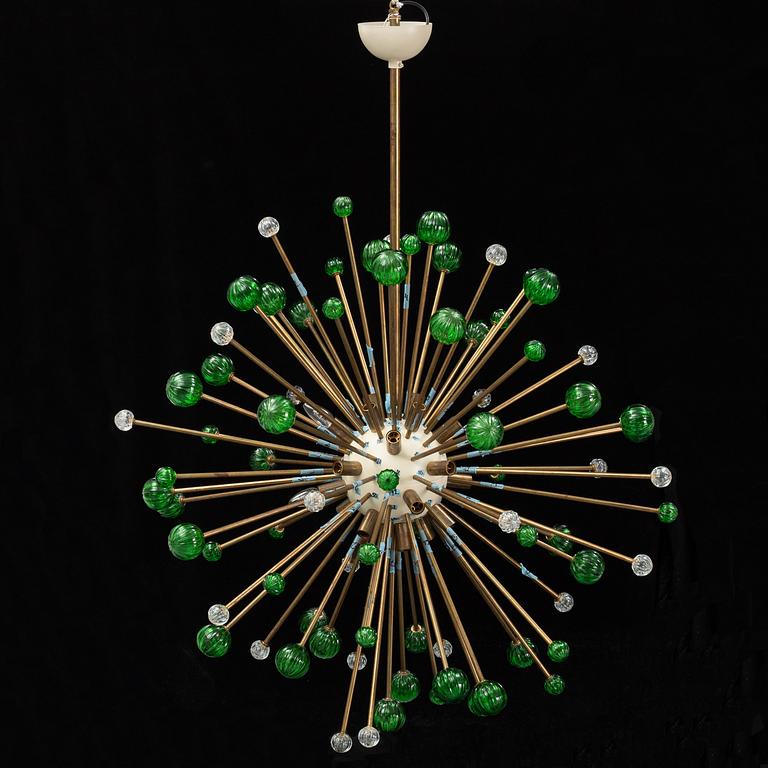 Emil Stejnar, ceiling lamp,  "Snowball / Sputnik.