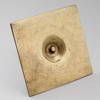 LJUSSTAKE, mässing, barock, 1600-tal.