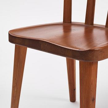 Axel Einar Hjorth, stolar, fyra stycken, "Utö", Nordiska Kompaniet, 1930-tal.