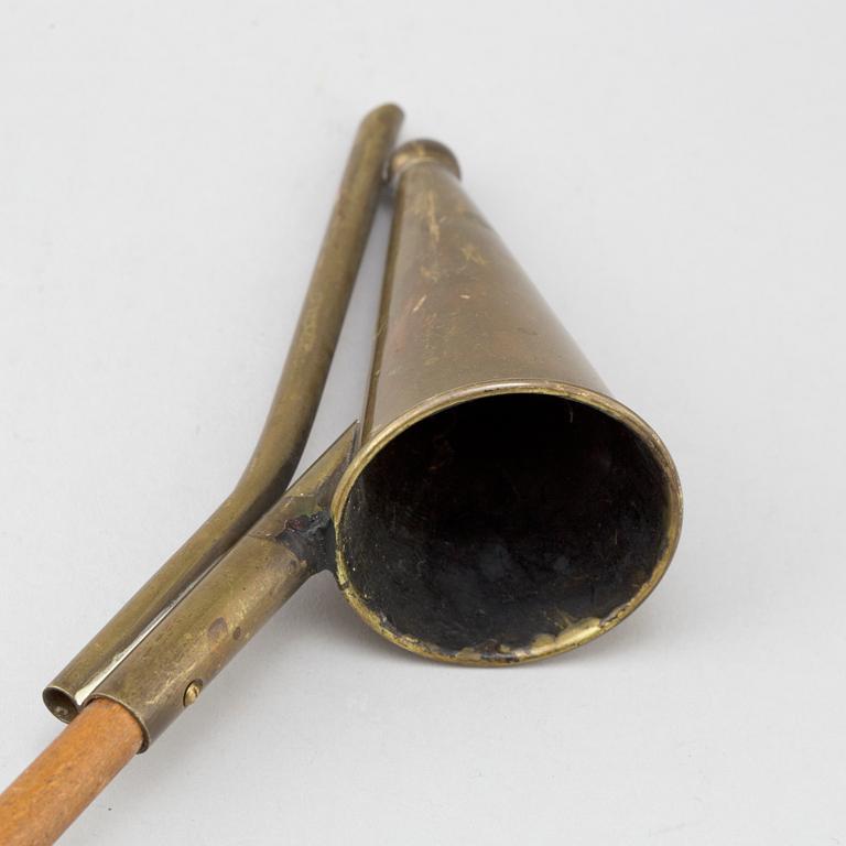 A late 19th century candle snuffer.