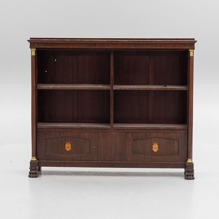 An Empire style book case, 20th century.