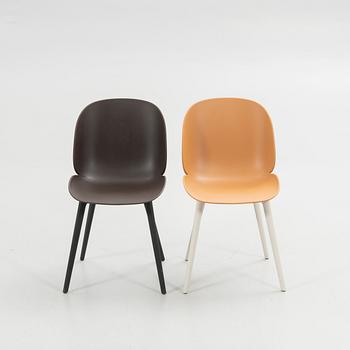 GamFratesi, chairs, 4 pcs, "Beetle Chair", Gubi, Denmark.
