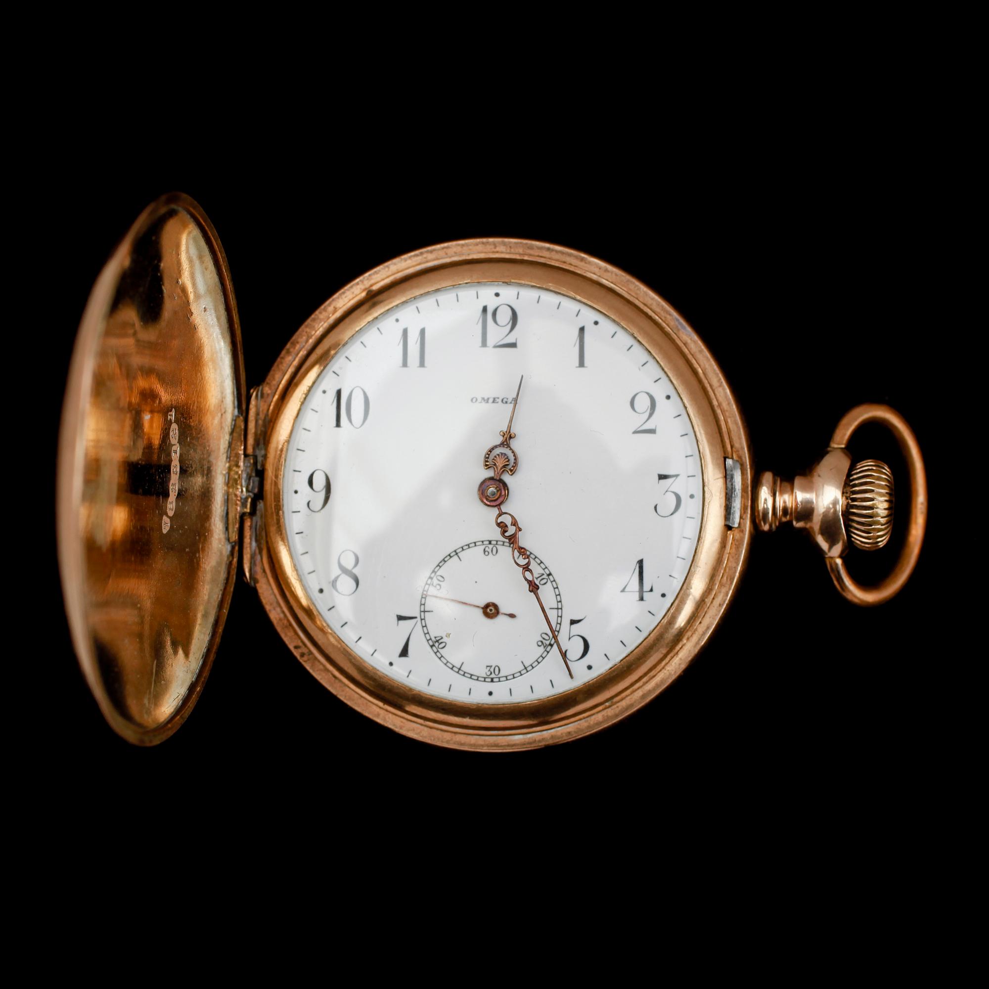 FICKUR, Omega, savonett, sekleskiftet 1900.