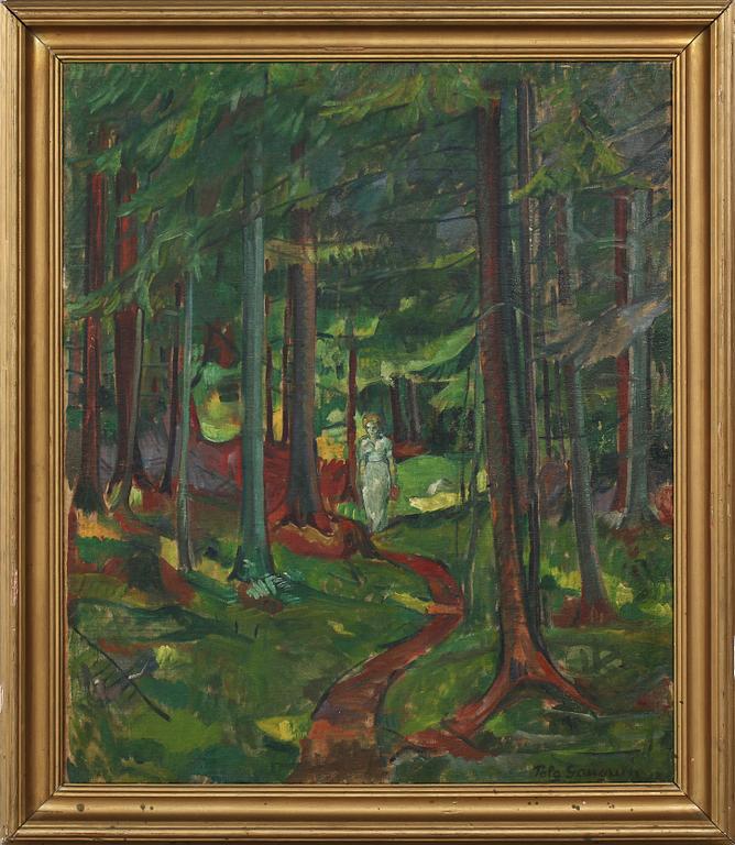 POLA GAUGUIN, olja på duk, sign o dat 12?.