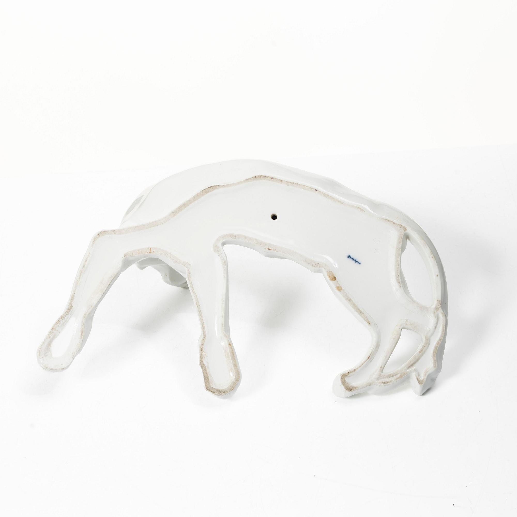 Anton Puchegger, figurine, porcelain, KPM Berlin (Königliche Porzellan-Manufaktur), early 20th century.