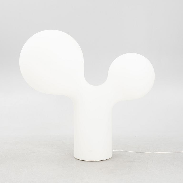 Eero Aarnio, floor lamp, "Double Bubble", Melaja Oy, 21st century.