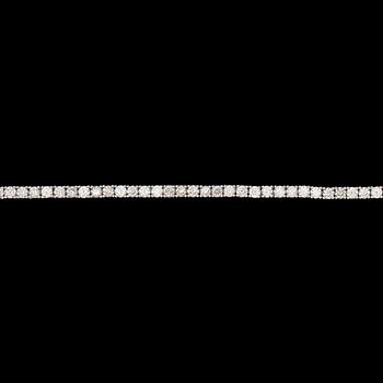 698. ARMBAND, briljantslipade diamanter, tot. 4.01 ct.