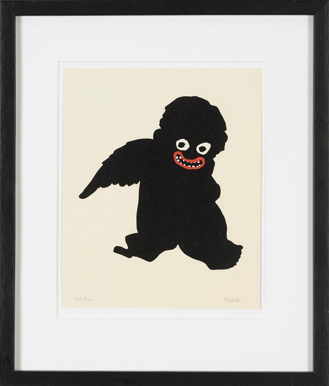 Makode Linde, färglitografi, signerad och numrerad 150/220.