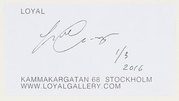 Louise Enhörning, Untitled, 2016.