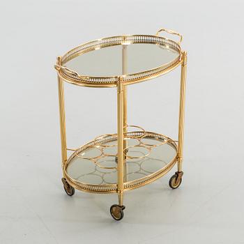 A SERVING TROLLEY, SECOND HALF OF 20TH CENTURY.