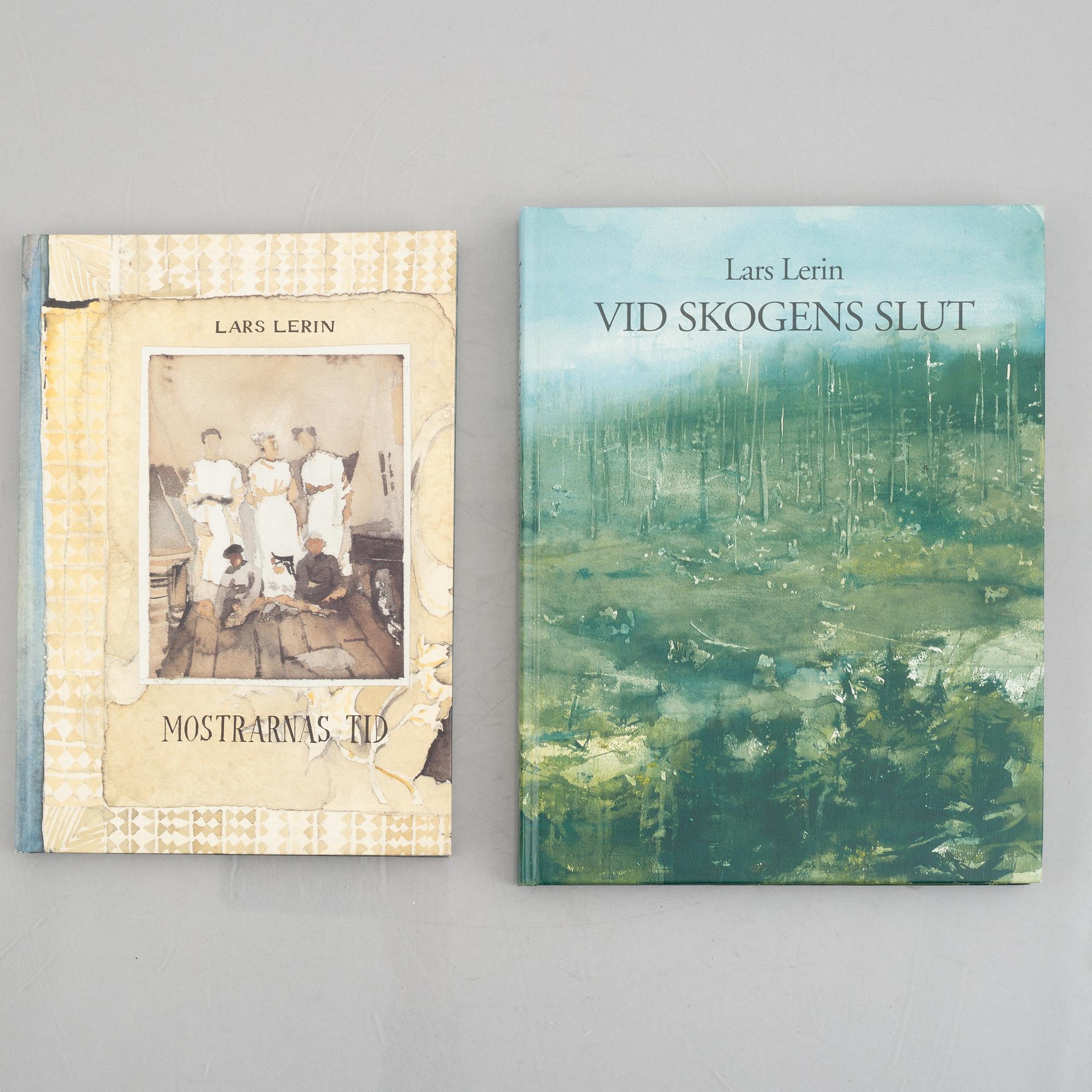 Lars Lerin, 11 böcker.