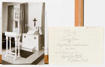 Eliel Saarinen, Skiss till Husaltare.