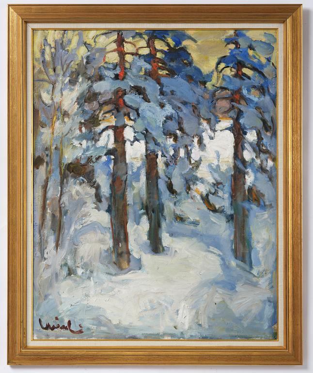 Olavi Laine, Winter landscape.