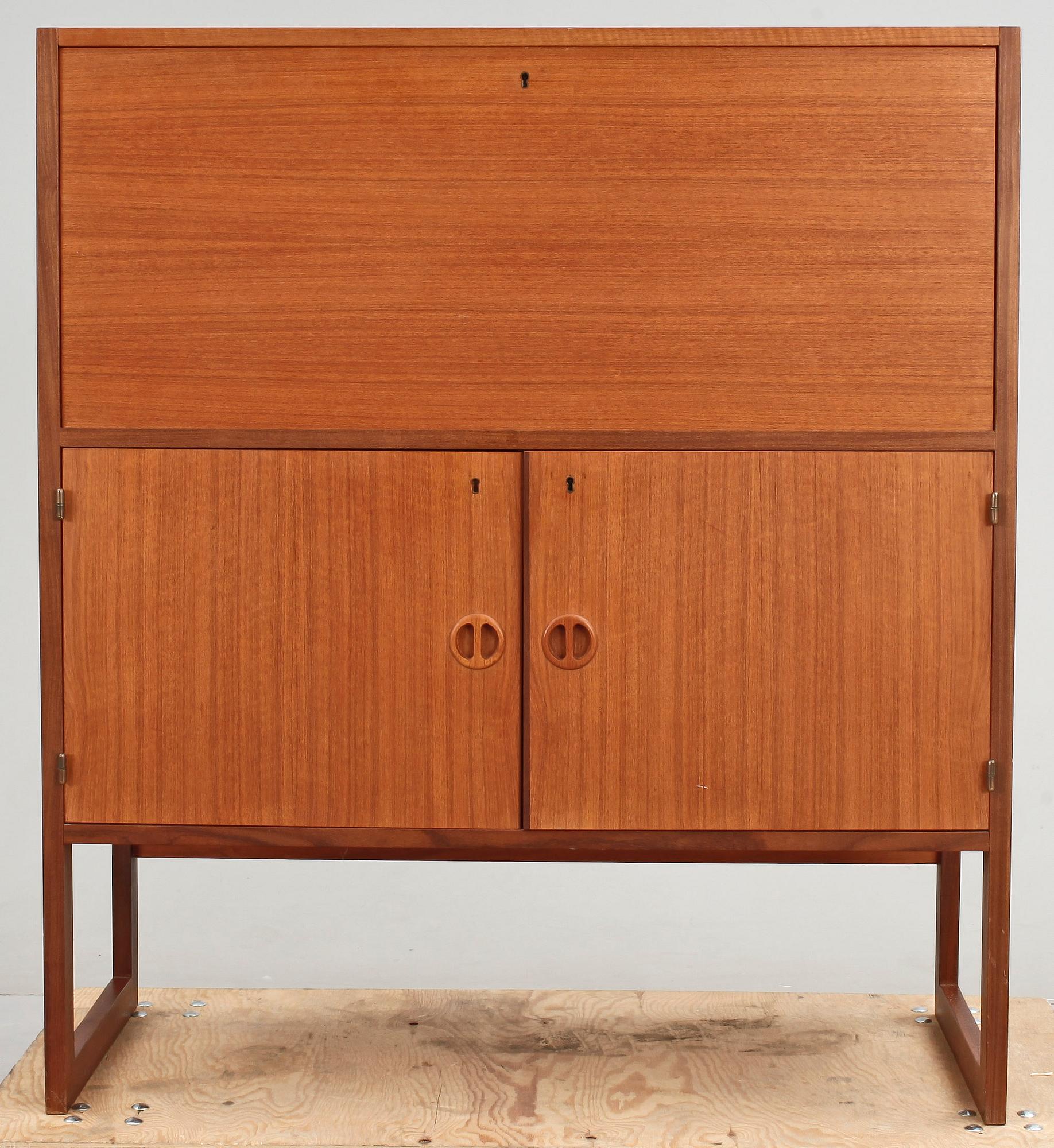 BARSKÅP, teak, 1950/60-tal.