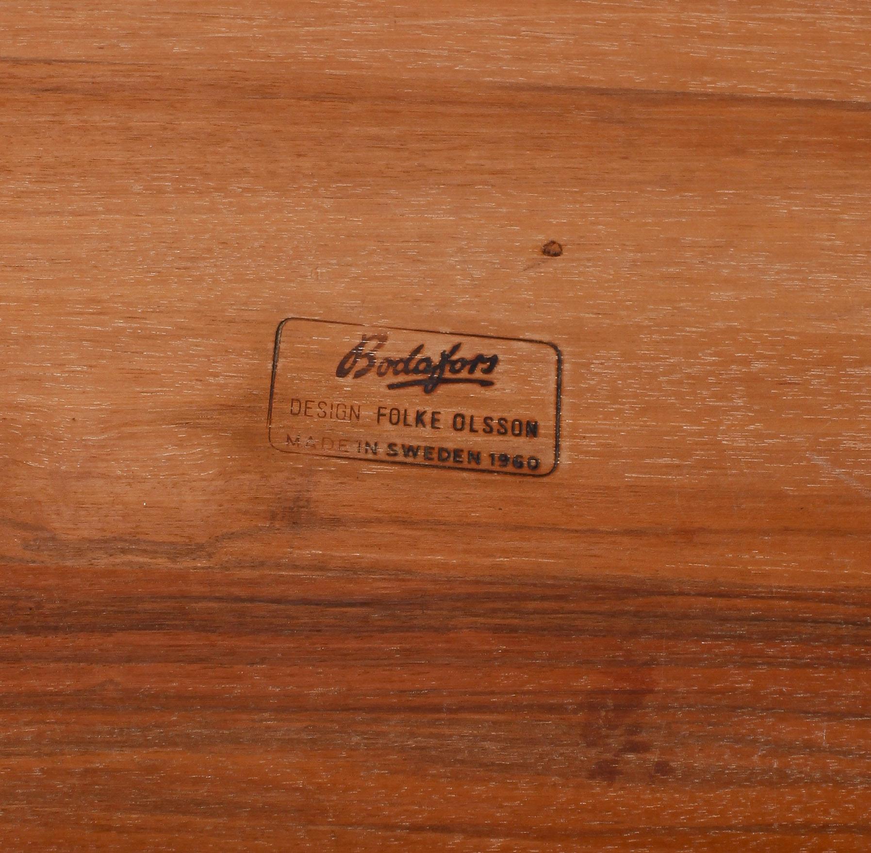 SOFFBORD, teak, Bodafors, 1950/60-tal.