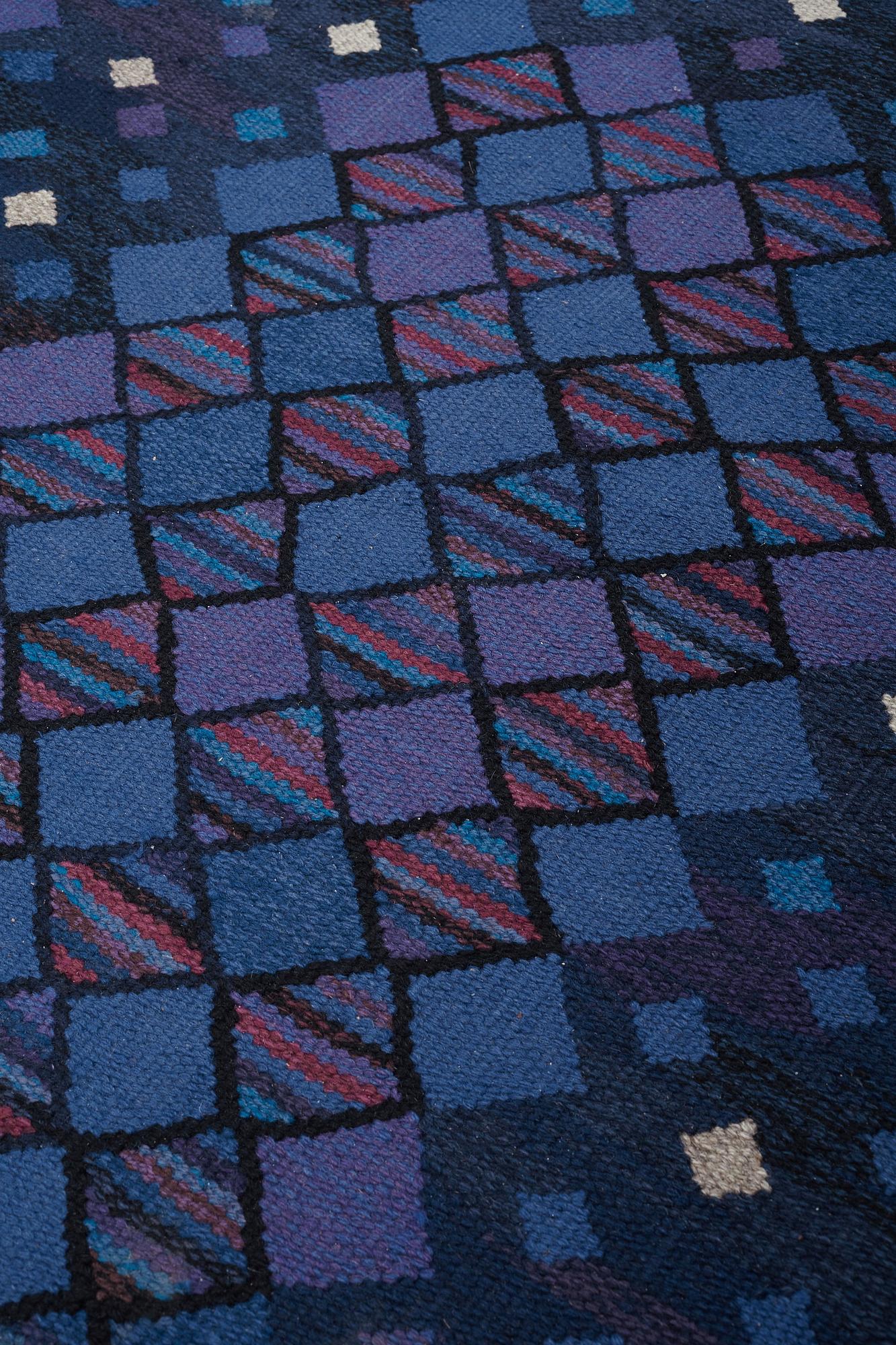 Ann-Mari Lindbom, gift Forsberg, MATTO, Ann-Mari Forsberg, AB MMF, ca 259 x 204,5 cm.