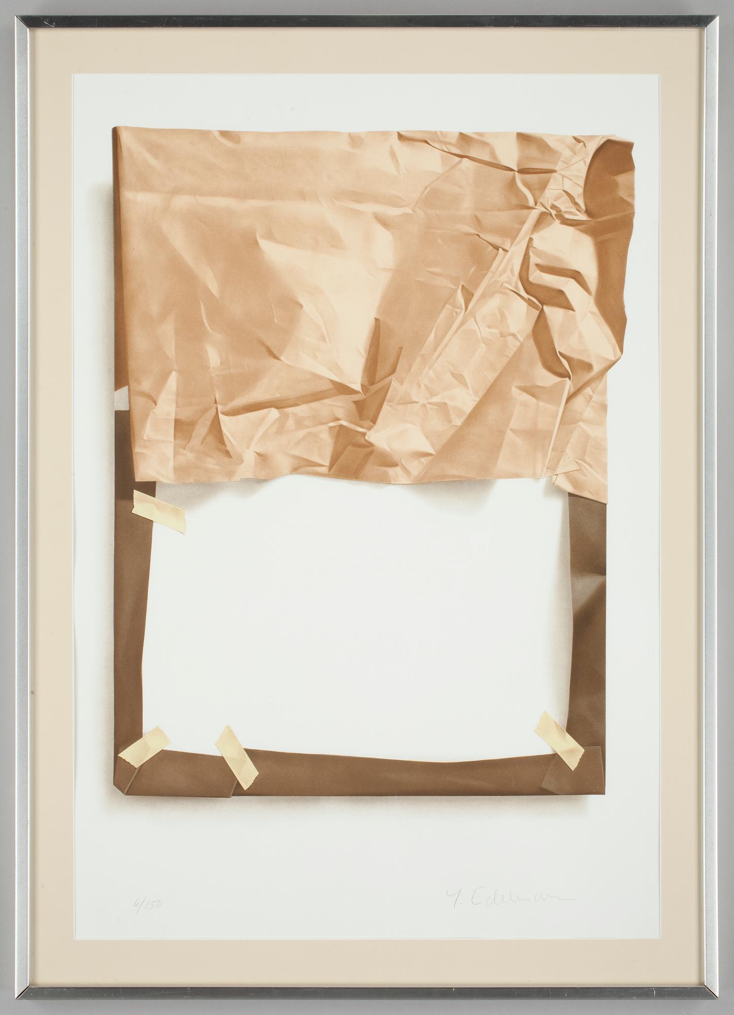 YRJÖ EDELMANN, färglitografi, sign o numr 6/150.