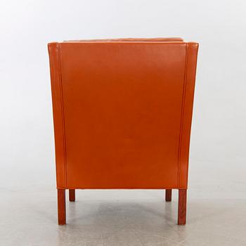 FÅTÖLJ. Börge Mogensen för Fredericia Stolefabrik, modellnummer 2431.