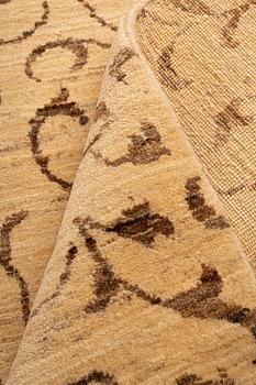 Rug, modern design Afghan, ca 240 x 170 cm.