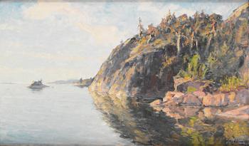 509. Gottfrid Kallstenius, Kustlandskap.