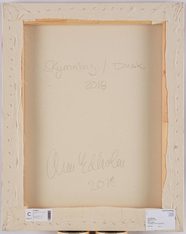 Ann Edholm, "Skymning/Dusk".