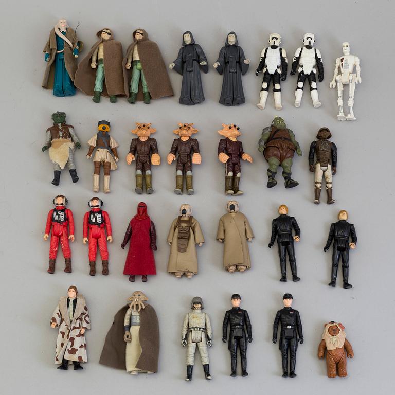 60 parts of Star Wars action figures, kenner and Palitoy 1970's-/80's.