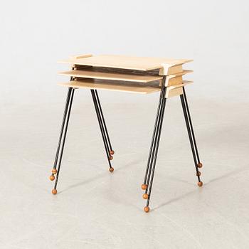 Sidobord/TV-bord 3 st 1900-talets andra hälft.