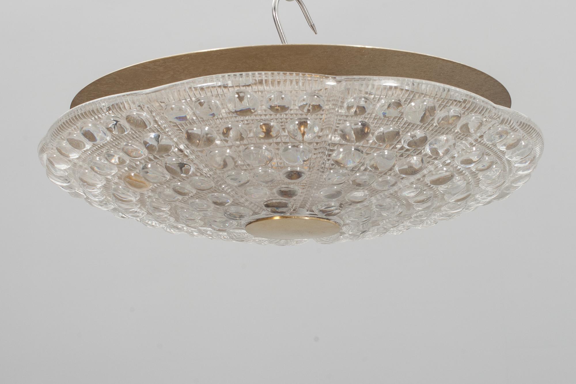TAKPLAFOND, Carl Fagerlund, Orrefors, 1900-talets mitt.