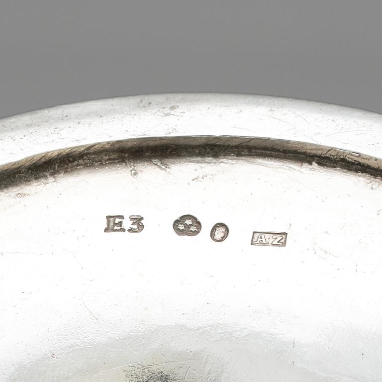 A Swedish Empire silver coffee-pot, mark of Adolf Zethelius, Stockholm 1811.