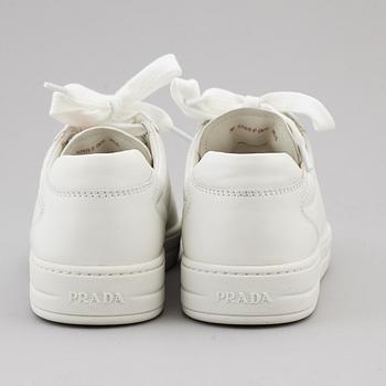 PRADA, sneakers, två par, storlek 35,5.