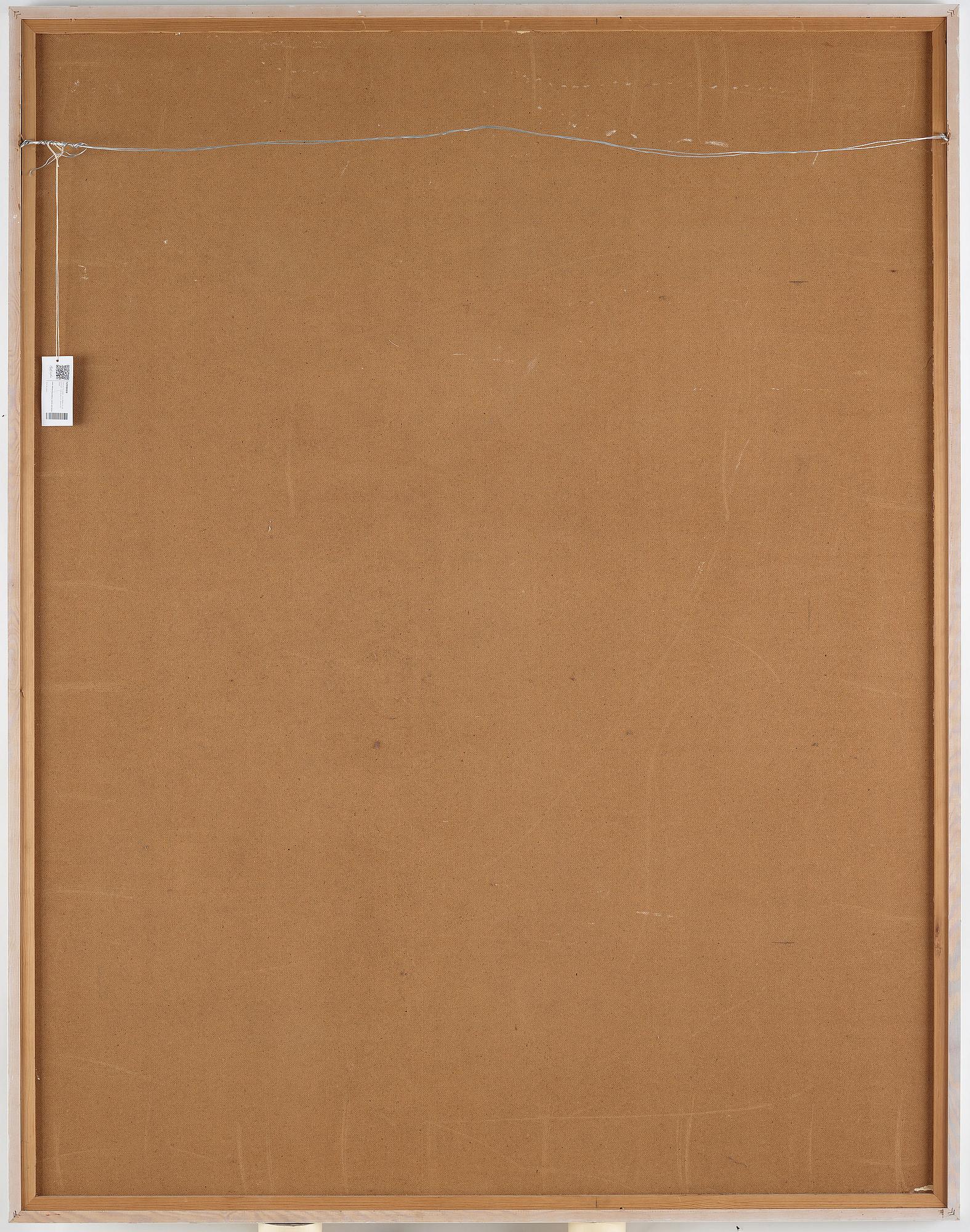 Steven Sorman, blandteknik på papper, signerad och daterad 1984.