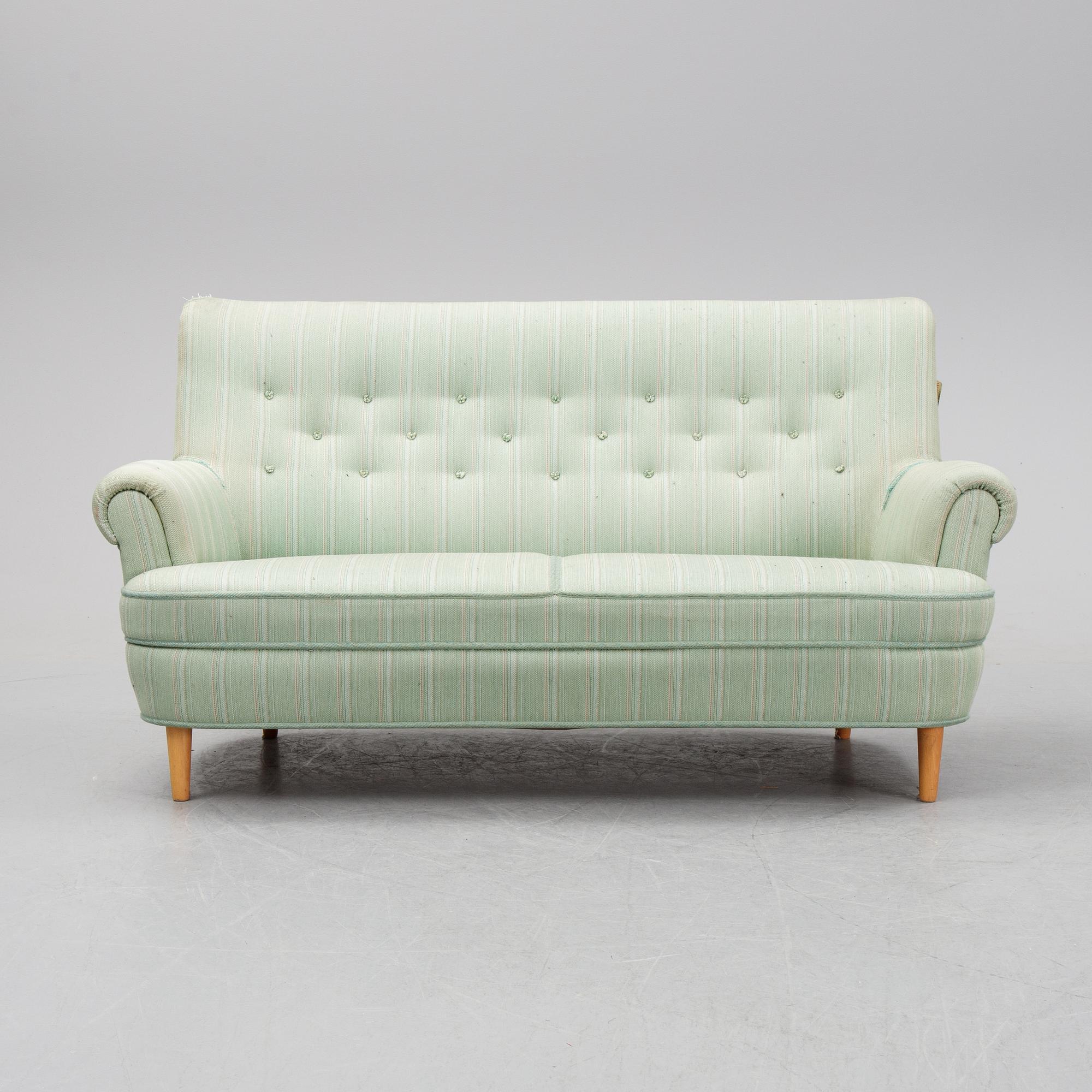 Carl Malmsten, a "Hemmakväll" sofa, second half of the 20th-century.