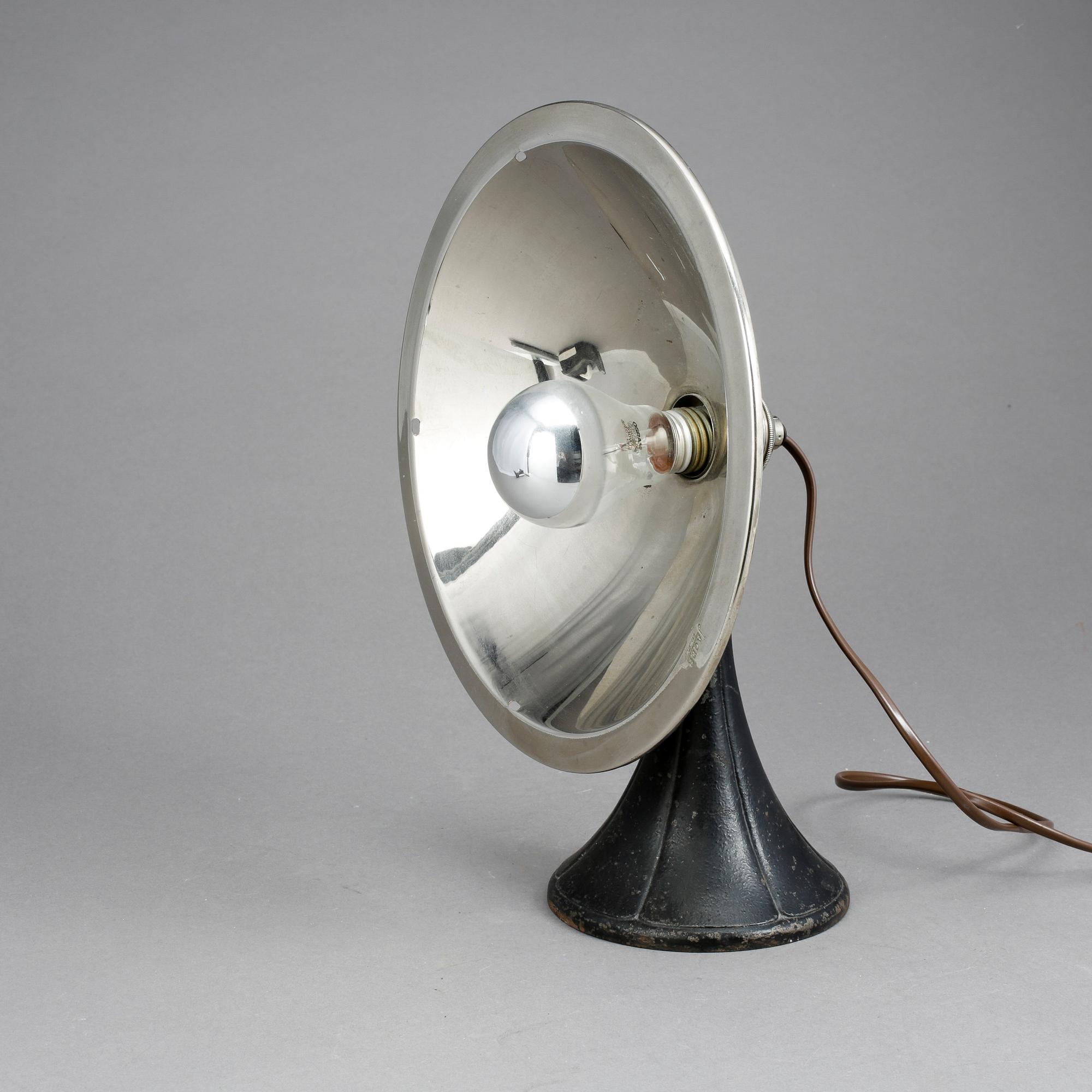 ATELJELAMPA / INDUSTRILAMPA, 1900-talets första hälft - mitt.