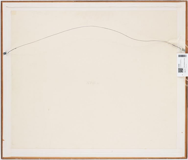 ROJ FRIBERG, mixed media. Signed and dated -76.