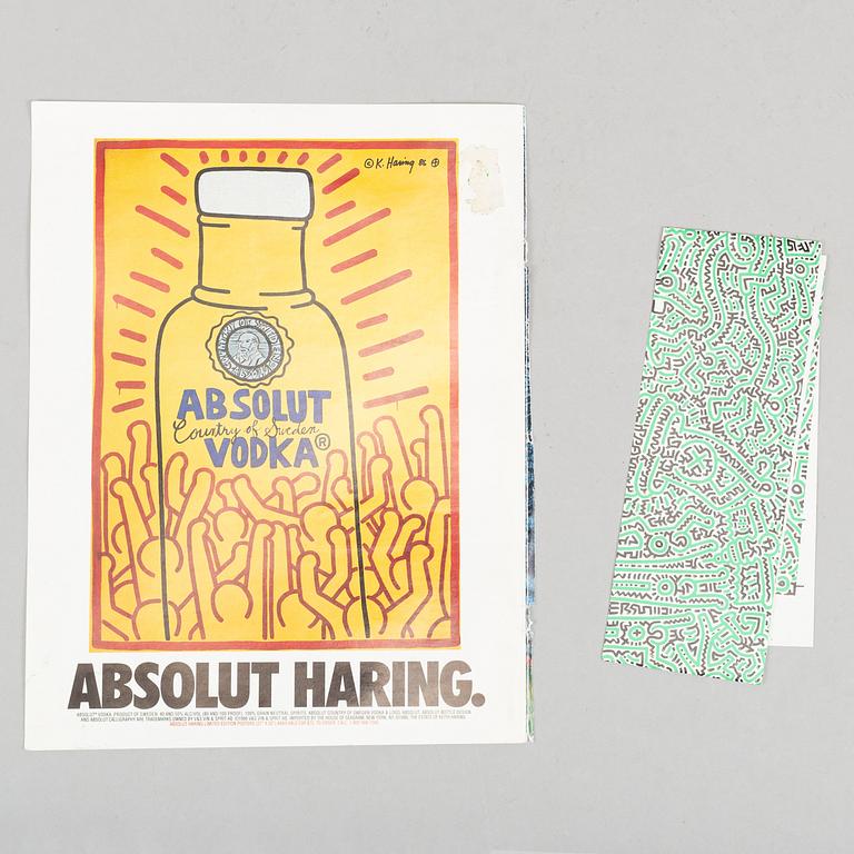 Keith Haring, Book published by Tony Shafrazi Gallery.