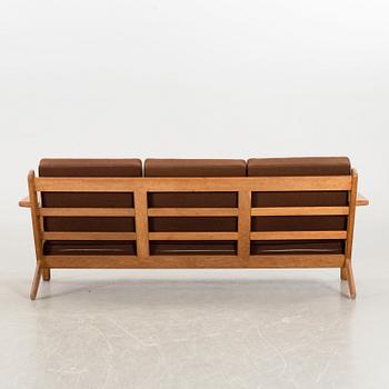 A HANS J WEGNER GE-290 oak sofa.