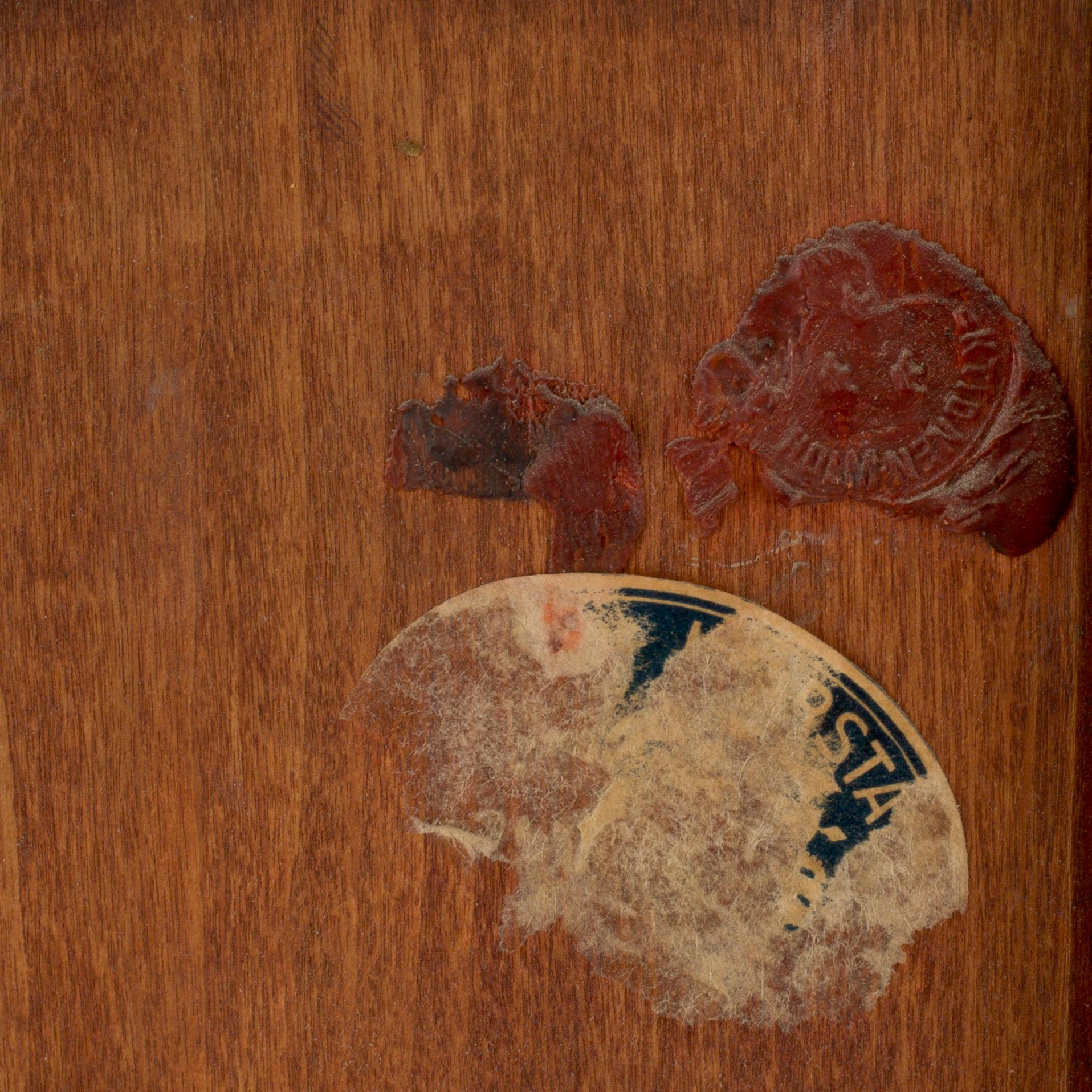 OKÄND KONSTNÄR, oljor på pannå, ett par, sign L Ferstel. Omkring 1800/1900.