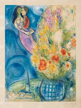 268. Marc Chagall (Efter), "Les Coquelicots".
