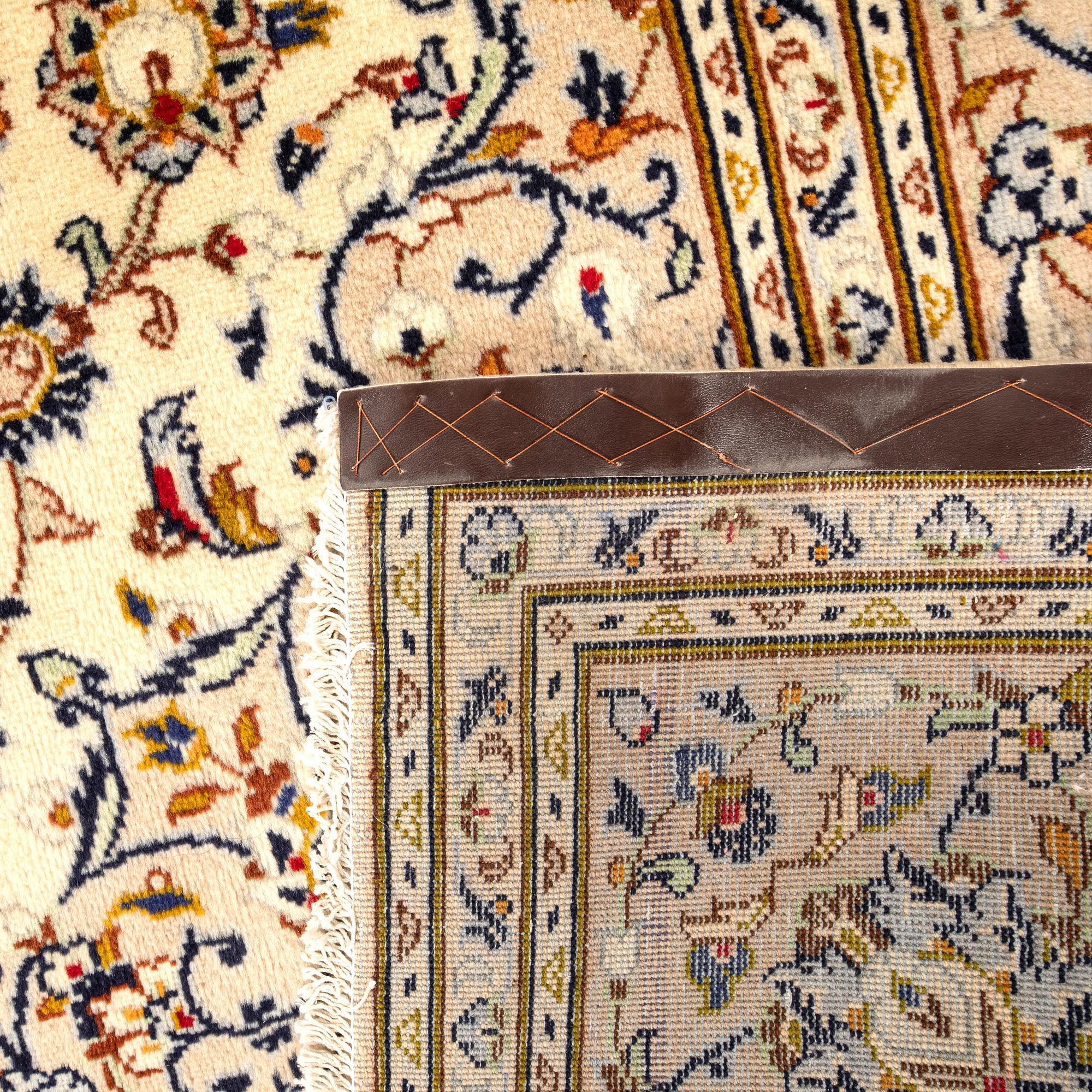 Oriental rug, old, approx. 299x196 cm.