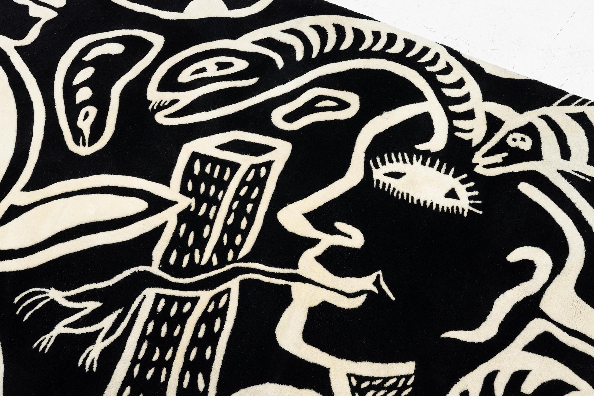 Ulrica Hydman-Vallien, rug, "Esperanto", approx. 224 x 157 cm.