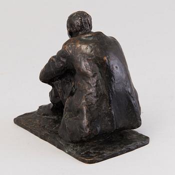 MATTI HAUPT, sculpture, bronze, signed.